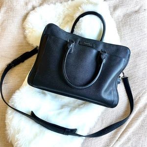 Coach - Unisex Briefcase Laptop Bag - Leather